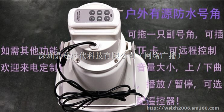 监控有源号角喇叭