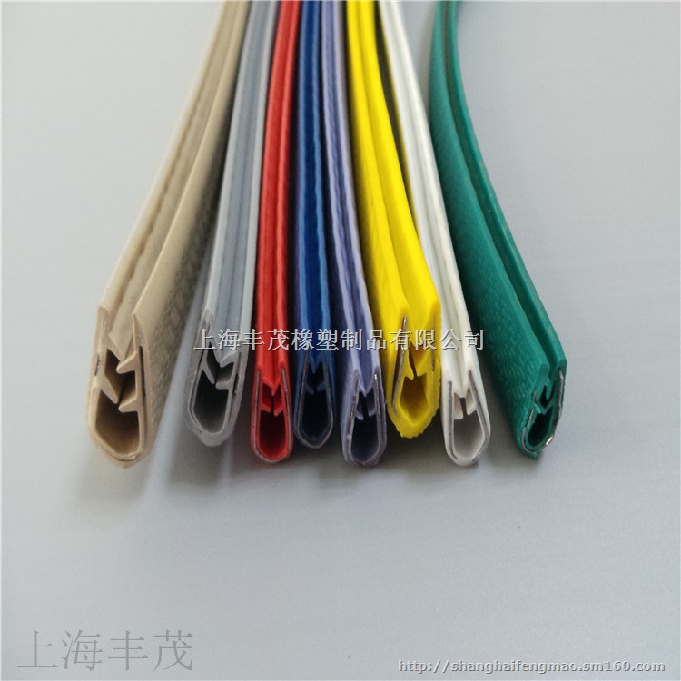 金属卡槽U型橡胶密封条