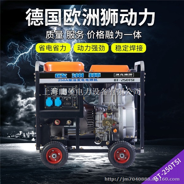 电磁控油250A柴油发电电焊一体机