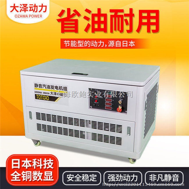 10kw汽油发电机自启
