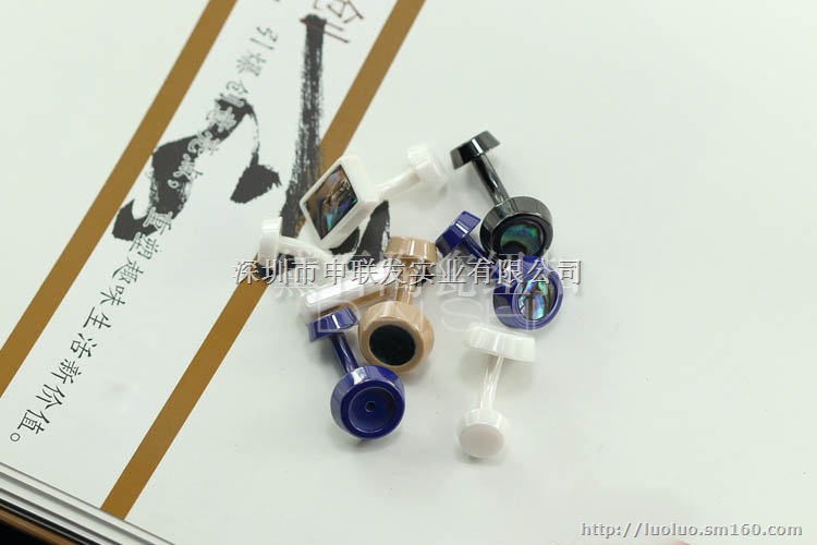 黛石衬衫陶瓷袖扣可定制 刻字镶锆石