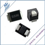 国产贴片二极管生产厂家供应SS86/SK86肖特基