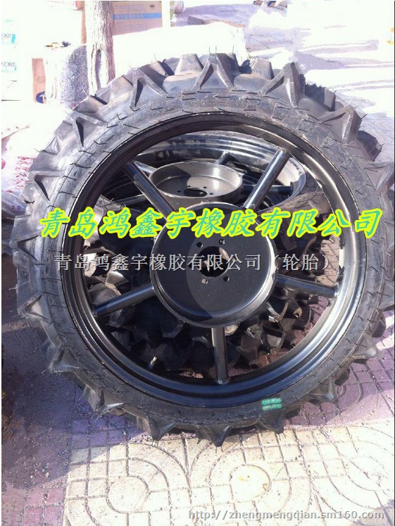 水田喷药机轮胎120/90-26拖拉机轮胎高花纹轮