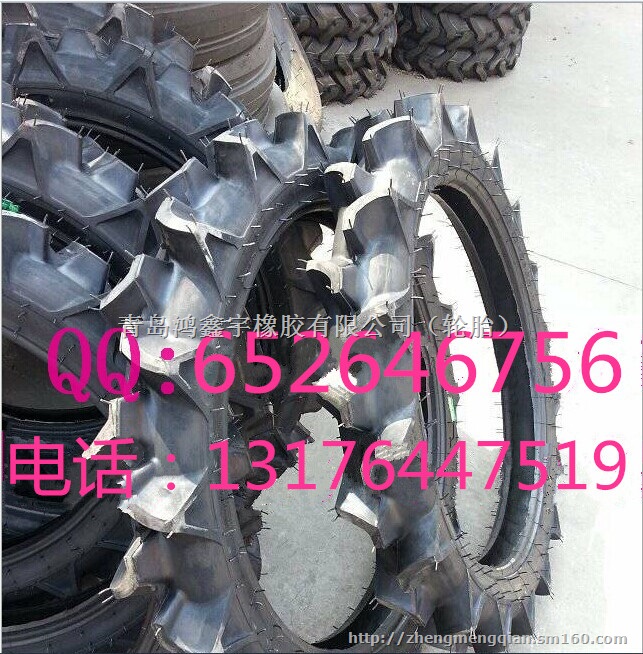 水田喷药机轮胎120/90-26拖拉机轮胎高花纹轮