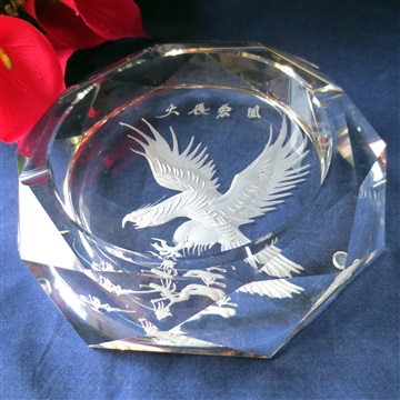 创意酒店个性客厅欧式时尚水晶烟灰缸厂家定制企业