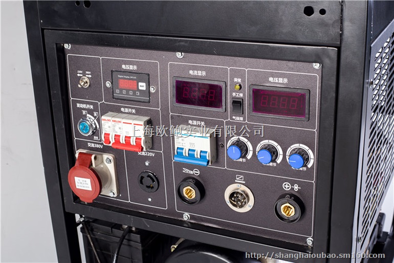 烧柴油二保焊发电一体两用机