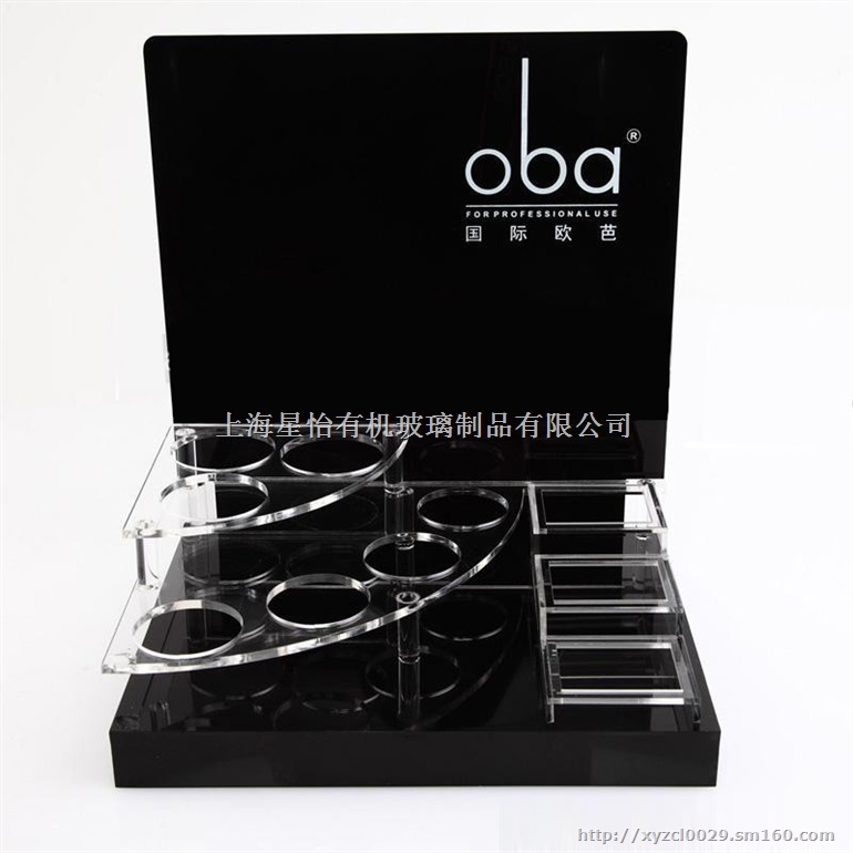 浙江工厂新款亚克力化妆品展示架可定制批发