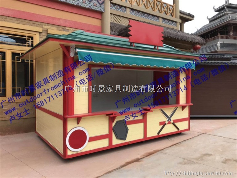 商业街移动饮料售货亭,奶茶咖啡售卖车,移动摊位小卖