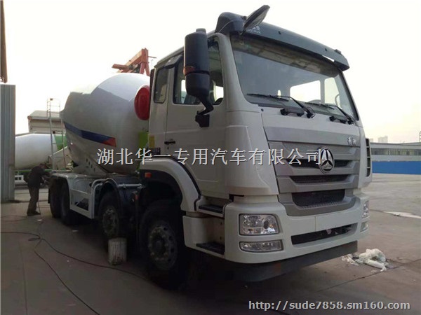 重汽豪瀚10方轻量化搅拌车可拉8方不超重