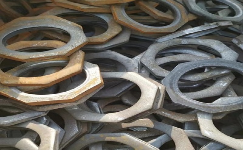 聊城蒋官屯低合法兰毛坯 压面机法兰山东法兰盘毛坯批