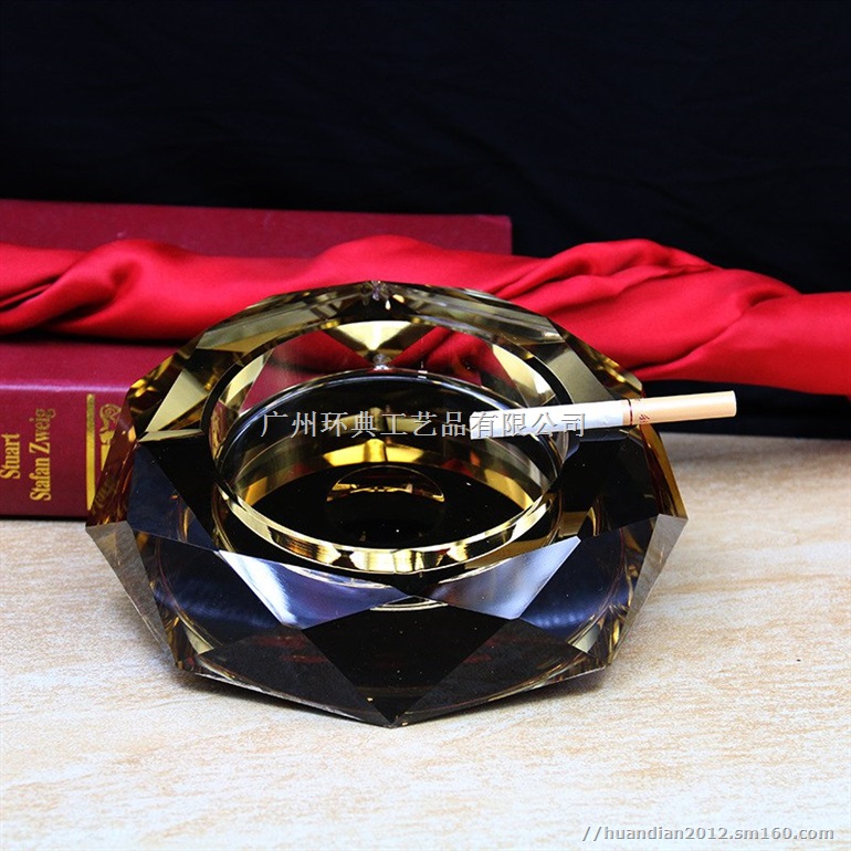 水晶烟灰缸、广告礼品、酒店烟灰缸定做