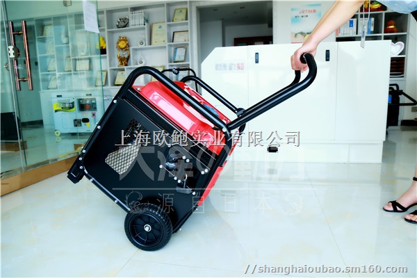 电启动7KW数码变频发电机