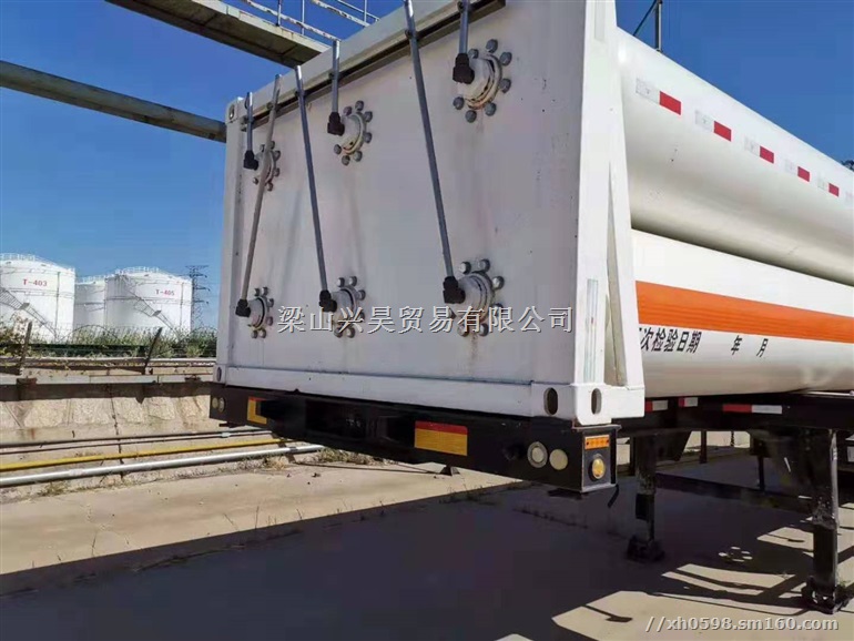 出售二手CNG6管天然气运输车 天然气运输车