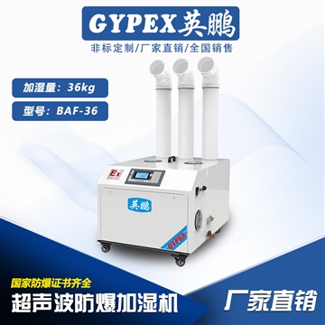 制纸厂防爆加湿机，云南防爆加湿机，整机防爆