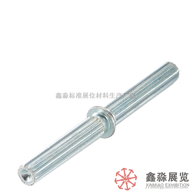 小孔八棱柱驳芯 摊位加高件 小孔八棱柱加高驳条铁件