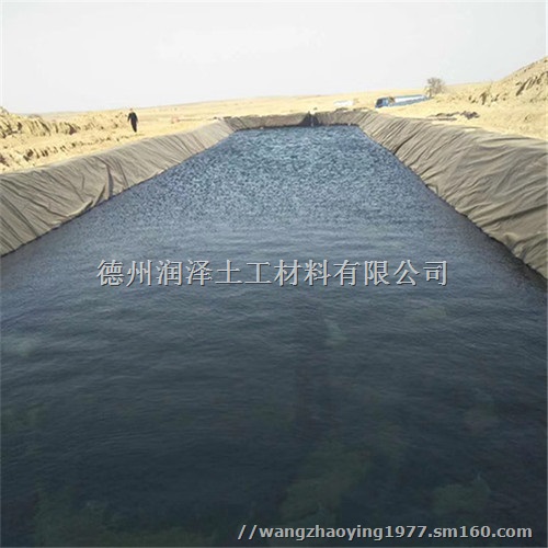 山西鱼塘采用0.5mm厚防渗膜铺设