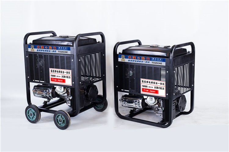 向下焊300A氩弧焊柴油发电焊机