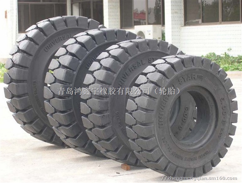 批发工具车轮胎815-15叉子车轮胎实心轮胎