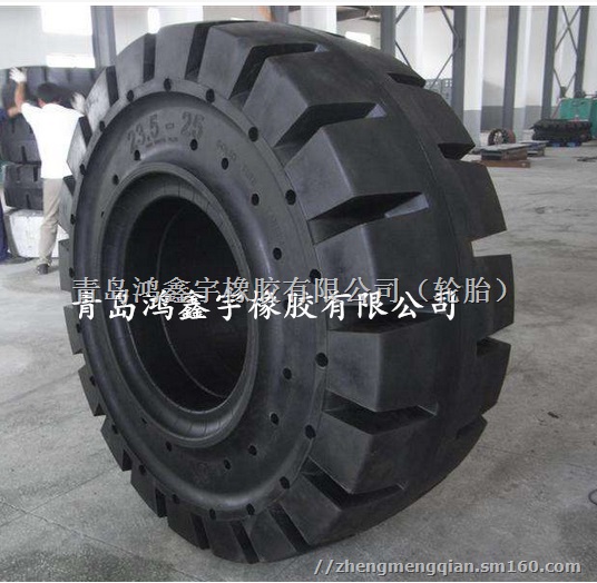 高端自卸车轮胎半实心轮胎17.5-25工程机械轮胎