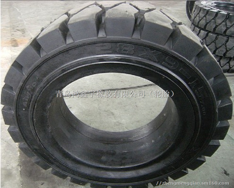 混批各种型号实心轮胎28x9-15升降机轮胎叉车轮