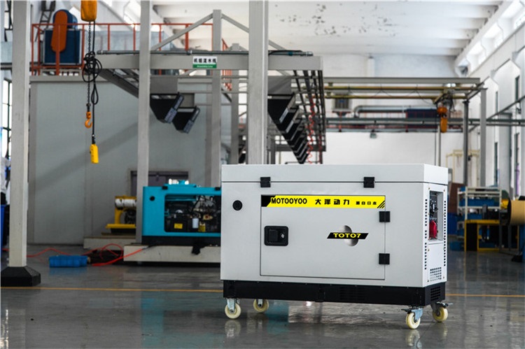 6千瓦静音汽油发电机单相输出