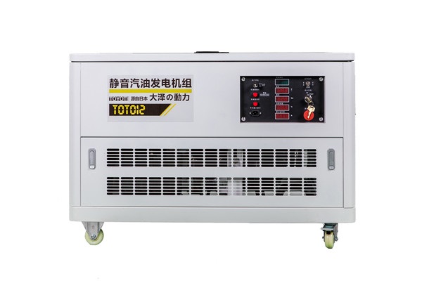备用电源15kw静音汽油发电机