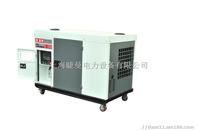 油田施工25KW静音柴油发电机应急抢修