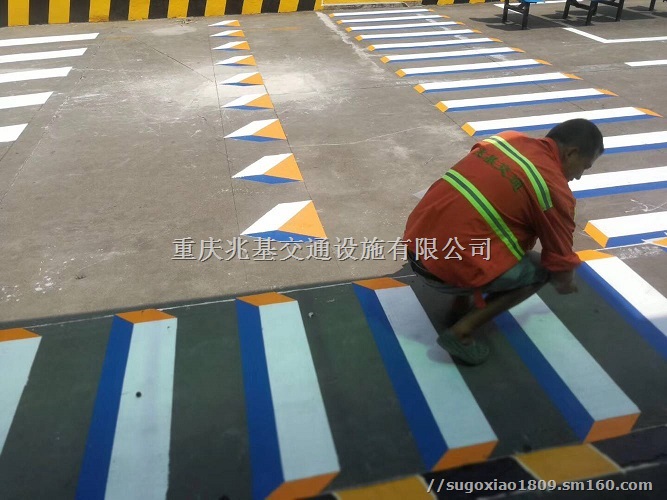 道路热熔划线 重庆专业小区马路标线施工队伍