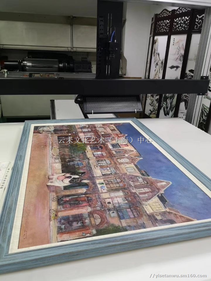 油画扫描，书画扫描，艺术微喷打印