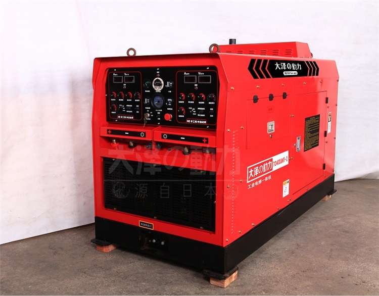 带拖车500A柴油发电电焊两用机