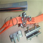 奥通电业C40镀锌扁线滑轮4040滑轨配件