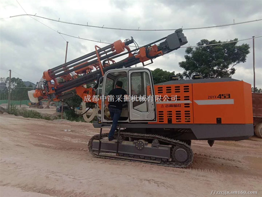 志高ZGYX-453一体式露天潜孔钻机成都提货价