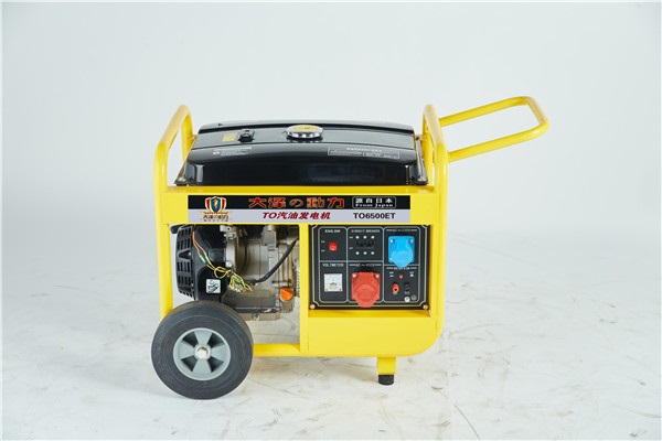 5千瓦汽油发电机手推款