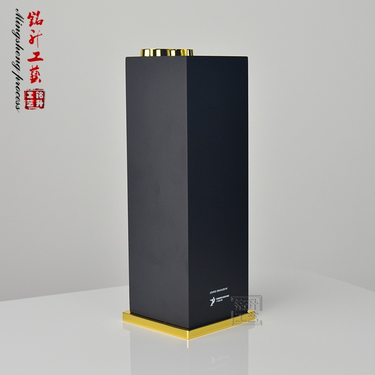 木质合金奖杯 周年庆典纪念奖杯 深圳开模奖杯定做