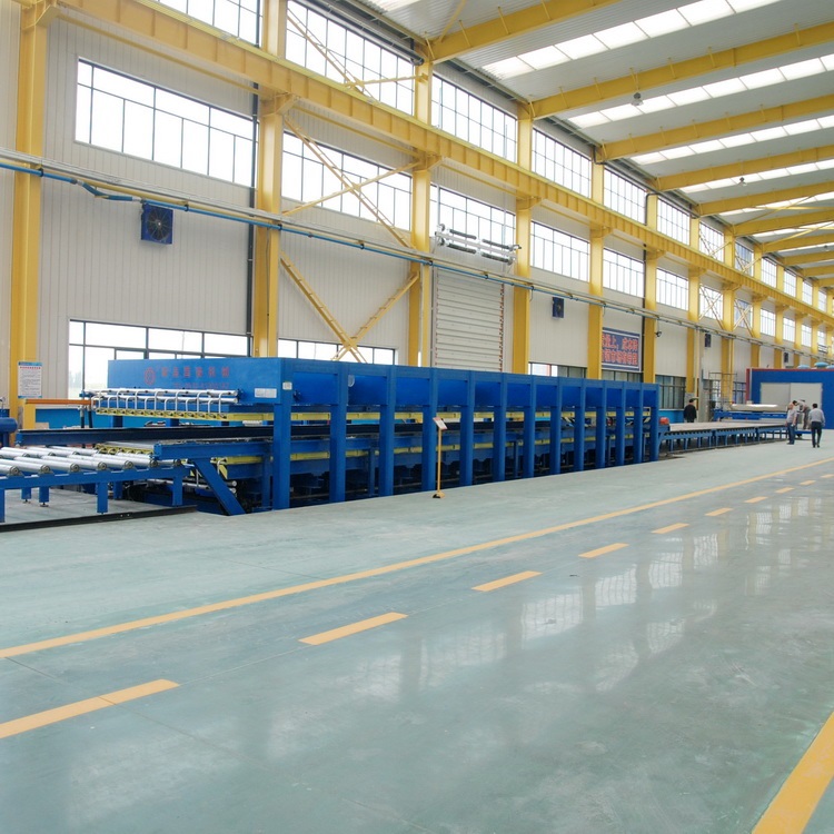 青岛国森制造规格17.53.2冷藏车厢板热压机