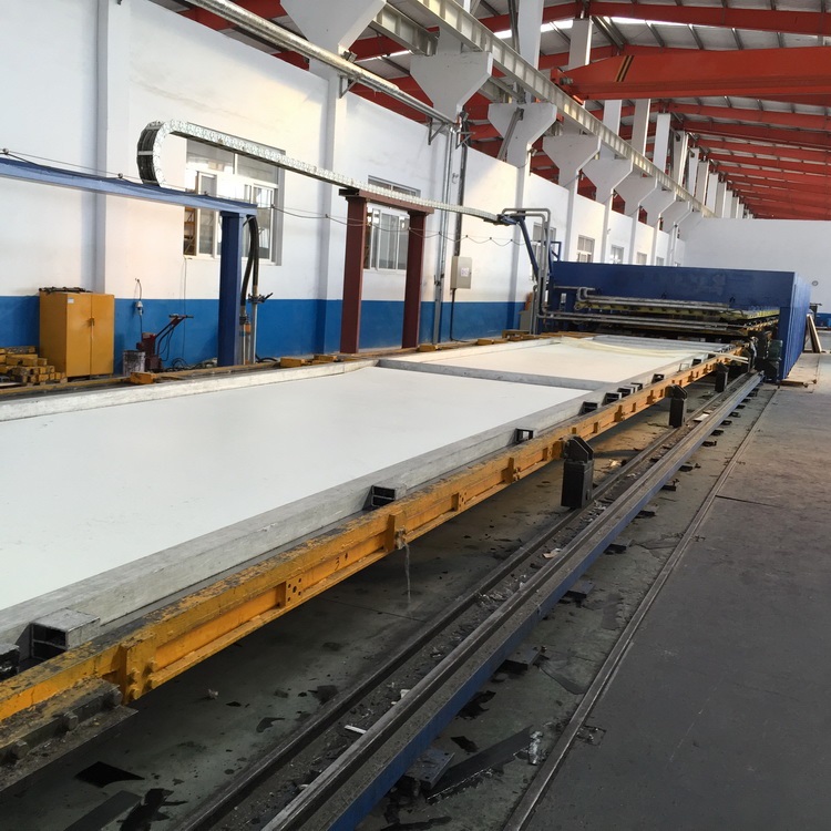 青岛国森制造规格17.53.2冷藏车厢板热压机