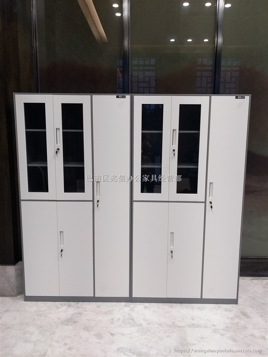 重庆兆信薄边拆装式文件柜办公柜厂家供应