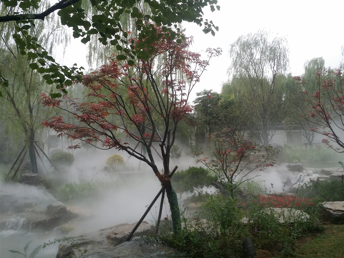 武汉冷雾公司武汉雾森公司武汉园博园园林喷雾