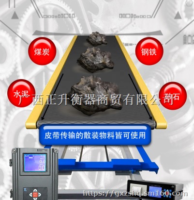 皮带秤物料输送机