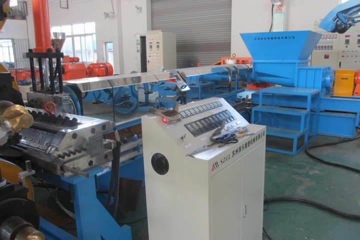 PE PP 蘑菇种植用透气功能母粒造粒机