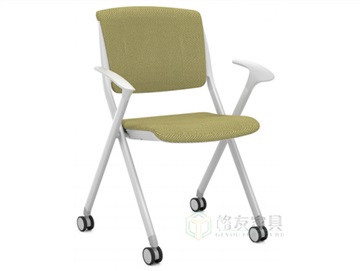 折叠塑料培训椅 观摩椅 堆叠洽谈椅 多功能折叠椅子