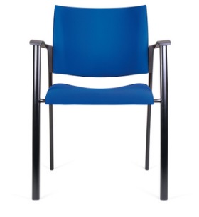 西皮四脚会客椅 扶手椅 布艺多功能椅子