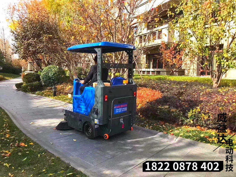 渭南景区公园扫地车 渭南学校工厂物业扫地车