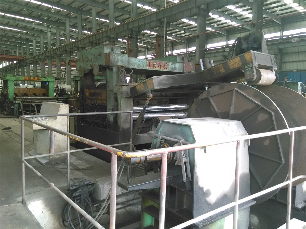 二手纵剪机回收,分条机,开平机回收,矫直机回收