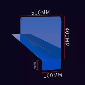 重庆兆信仓库货架铁分隔板定制货架分离板
