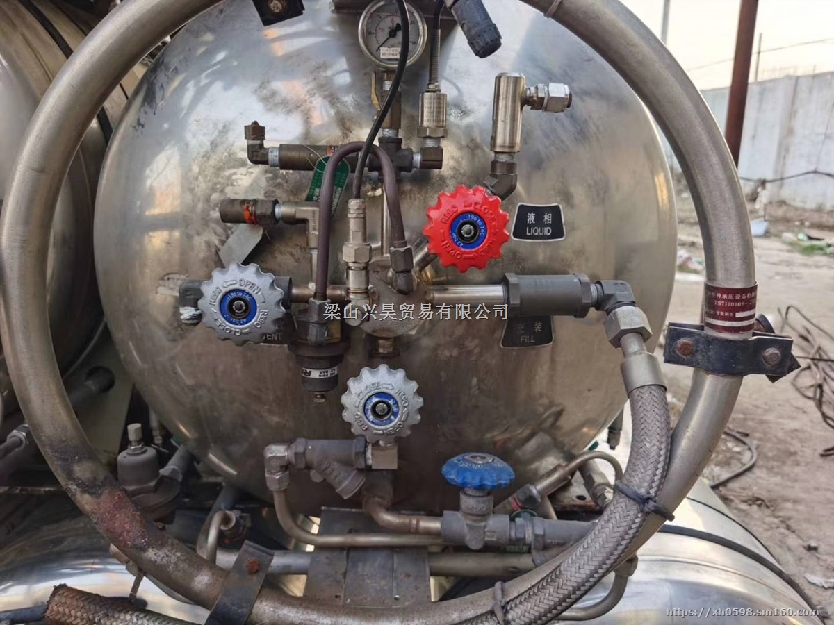 大量批发二手LNG450车载瓶 lng救援车用瓶