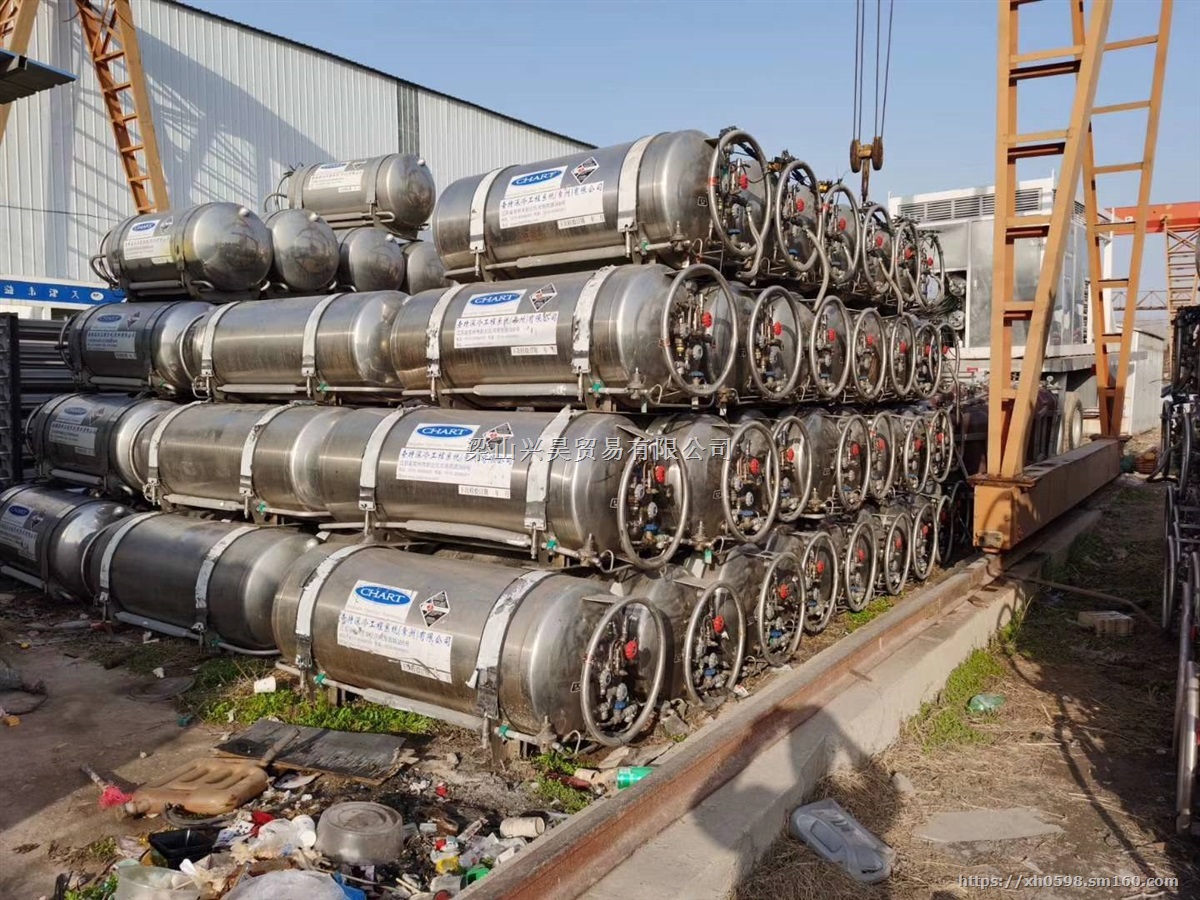 大量批发二手LNG450车载瓶 lng救援车用瓶