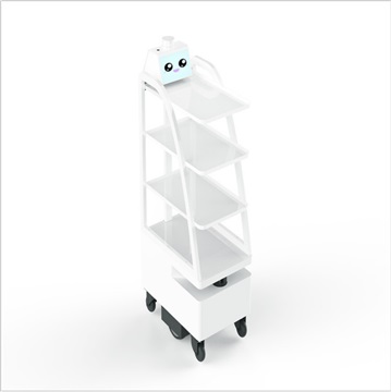 智能送餐车配送机器人真真