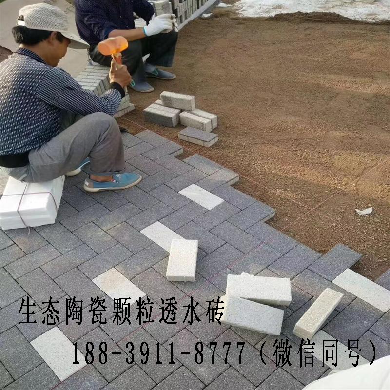 河南陶瓷透水砖 绿色环保生态砖