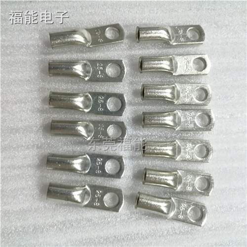 标规铜端子镀锡铜端子铜接线耳子铜铝端子广东厂家